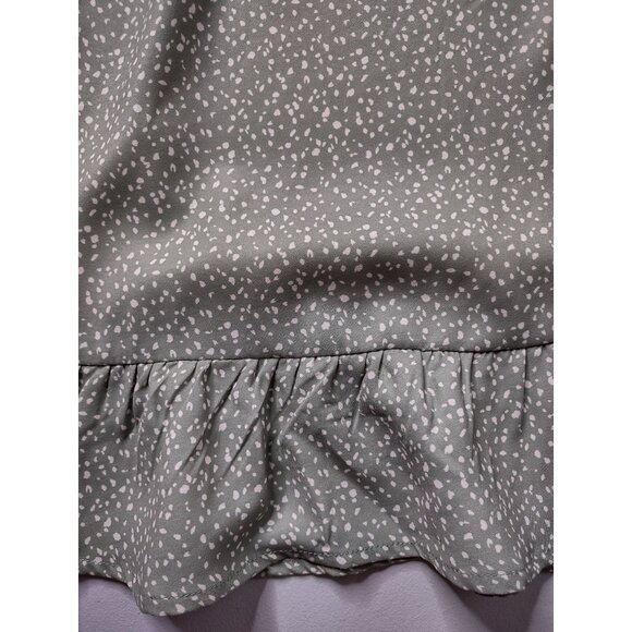 Originality Sage Flutter Sleeve Dress with Tie Back and Ruffle Hem Size XL NWT - Picture 10 of 12